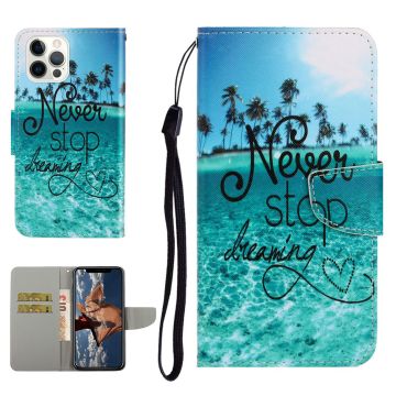 Wonderland iPhone 13 Pro flip case - Never Stop Dreaming