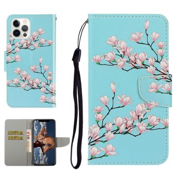 Wonderland iPhone 13 Pro flip case - Pink Flower