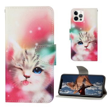 Wonderland iPhone 13 Pro flip case - Cute Cat