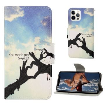 Wonderland iPhone 13 Pro flip case - Heart Shape