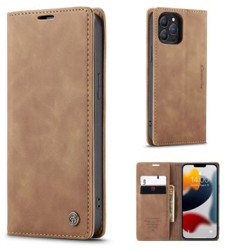 CaseMe iPhone 13 Pro Vintage Case - Brown