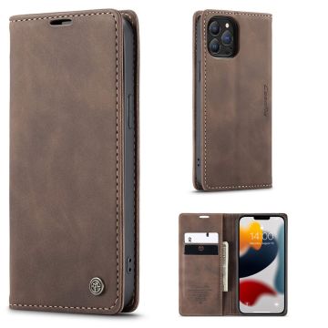 CaseMe iPhone 13 Pro Vintage Case - Coffee