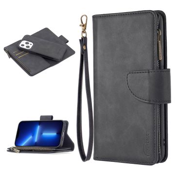 Premium Wallet iPhone 13 Pro flip case - Black