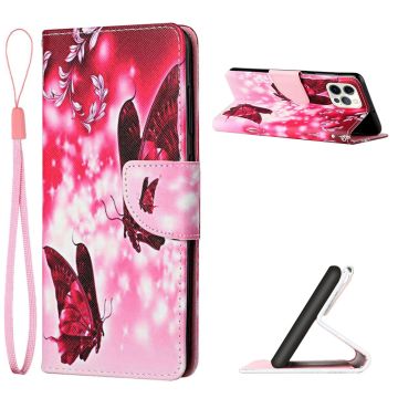 Wonderland iPhone 13 Pro flip case - Two Butterflies