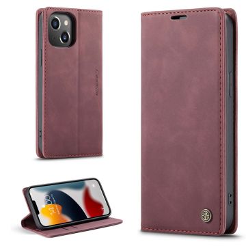 CaseMe iPhone 13 Pro Vintage Case - Red