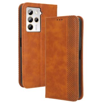 Bofink Vintage HTC U23 Pro leather case - Brown