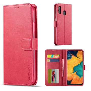 LC.IMEEKE Samsung Galaxy A20e Flip Case - Rose