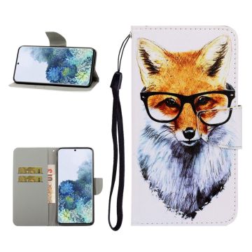 Wonderland Samsung Galaxy S21 Ultra flip case - Wolf