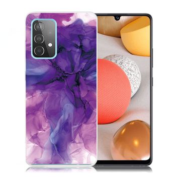 Marble Samsung Galaxy A52 5G case - Dreamy Purple Marble