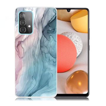 Marble Samsung Galaxy A52 5G case - Rose / Blue Marble