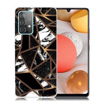 Marble Samsung Galaxy A52 5G case - Black Tile Fragments