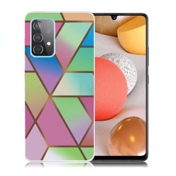 Marble Samsung Galaxy A52 5G case - Rose / Green and Blue Gradients