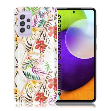 Marble Samsung Galaxy A52 5G case - Flowery Vines