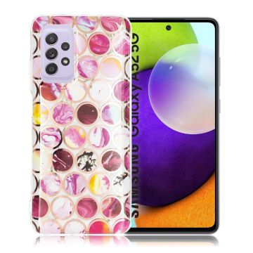 Marble Samsung Galaxy A52 5G case - Marbles in Circles Pattern