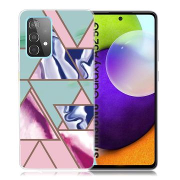 Marble Samsung Galaxy A52 5G case - Triangle Blitz Pattern