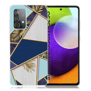 Marble Samsung Galaxy A52 5G case - Fragment of Color and Vine