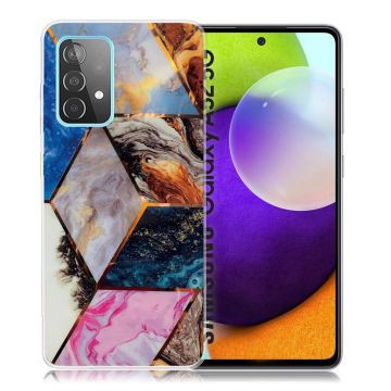 Marble Samsung Galaxy A52 5G case - Vibrant Marble Diamond