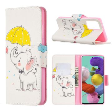 Wonderland Samsung Galaxy A52 5G flip case - Elephant