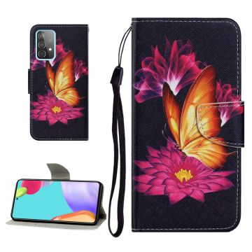 Wonderland Samsung Galaxy A52 5G flip case - Big Butterfly