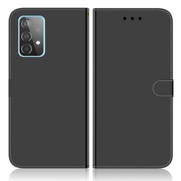 Mirror Samsung Galaxy A52 5G flip case - Black