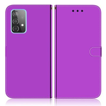 Mirror Samsung Galaxy A52 5G flip case - Purple