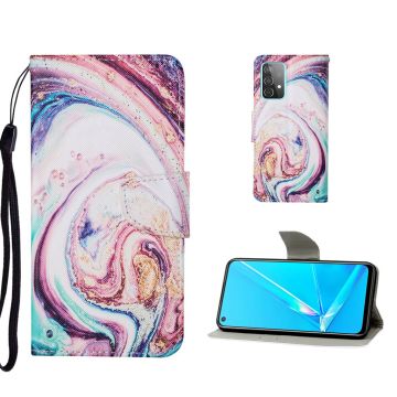 Wonderland Samsung Galaxy A52 5G flip case - Swirl Pattern