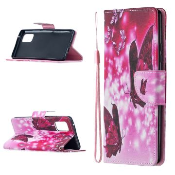 Wonderland Samsung Galaxy A52 5G flip case - Rose Butterfly