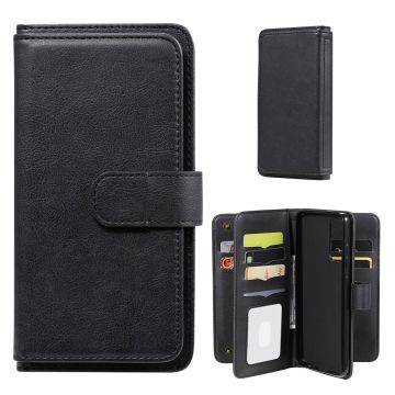 10-slot wallet case for Samsung Galaxy A52 5G - Black