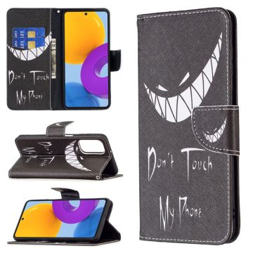 Wonderland Samsung Galaxy M52 5G flip case - Grin