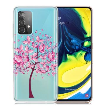 Deco Samsung Galaxy A82 5G case - Pink Flower