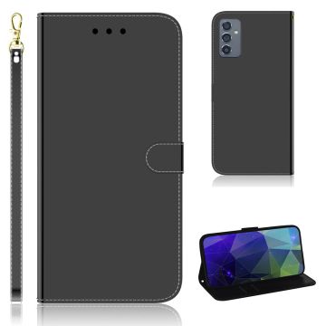 Mirror Samsung Galaxy A82 5G flip case - Black