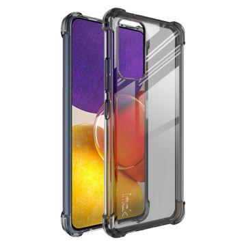 IMAK Airbag Cover for Samsung Galaxy Quantum 2 / A82 5G - Transparent Black