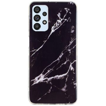 Marble Samsung Galaxy A52s 5G / A52 5G / A52 case - Black