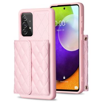 Stylish and versatile rhombus wallet cover for Samsung Galaxy A52s 5G / A52 5G / A52