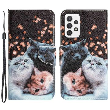 Wonderland Samsung Galaxy A52s 5G / A52 5G / A52 flip case - Cat