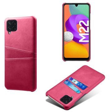 Dual Card case - Samsung Galaxy M22 / M32 / F22 - Rose