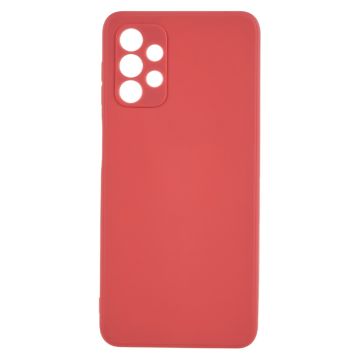 Beveled anti-drop rubberized cover for Samsung Galaxy A23 5G / A23 - Hawthorn Red