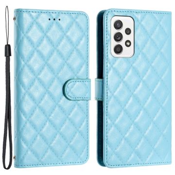 Functional rhombus wallet case for Samsung Galaxy A23 5G / A23