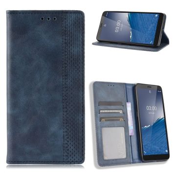 Bofink Vintage Nokia C3 leather case - Blue