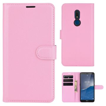 Classic Nokia C3 flip case - Pink