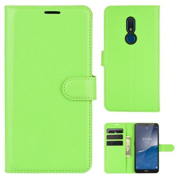 Classic Nokia C3 flip case - Green