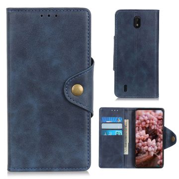 Alpha Nokia C01 Plus flip case - Blue