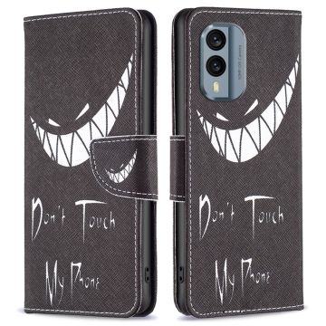 Wonderland Nokia X30 flip case - Don't Touch My Phone