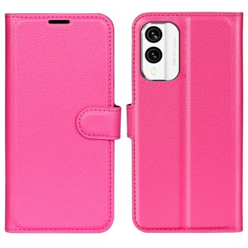 Classic Nokia X30 flip case - Rose