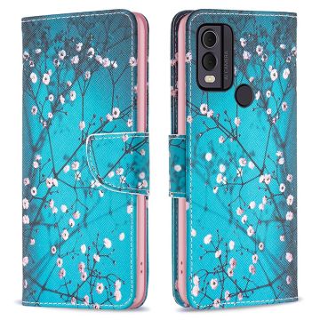 Wonderland Nokia C22 flip case - Plum Blossom