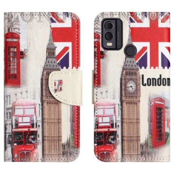 Wonderland Nokia C32 / C22 flip case - London Big Ben