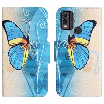 Wonderland Nokia C32 / C22 flip case - Butterfly