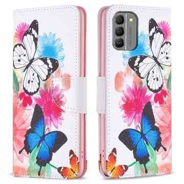 Wonderland Nokia G310 flip case - Two Butterflies