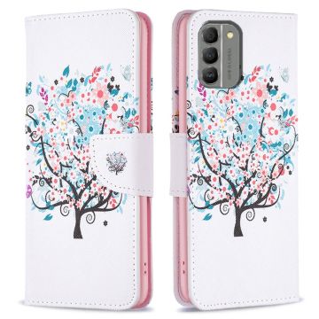 Wonderland Nokia G310 flip case - Flower Tree