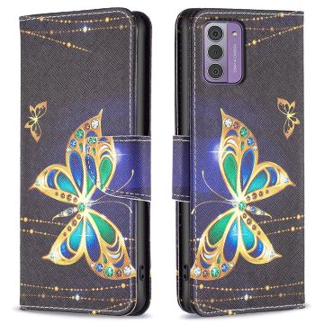 Wonderland Nokia G310 / G42 flip case - Jewelry Butterfly